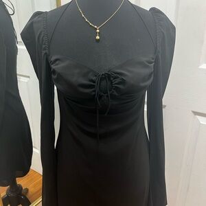 Elegant Black Women's Dress